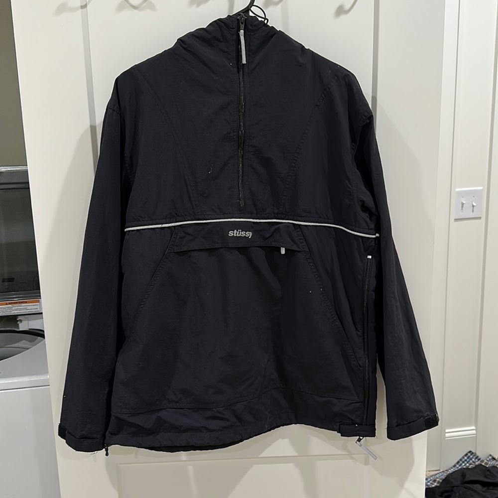 Stussie rain jacket